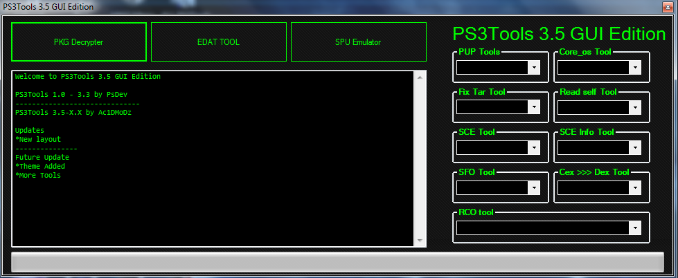 Ps3 Tool. Ps3 tools